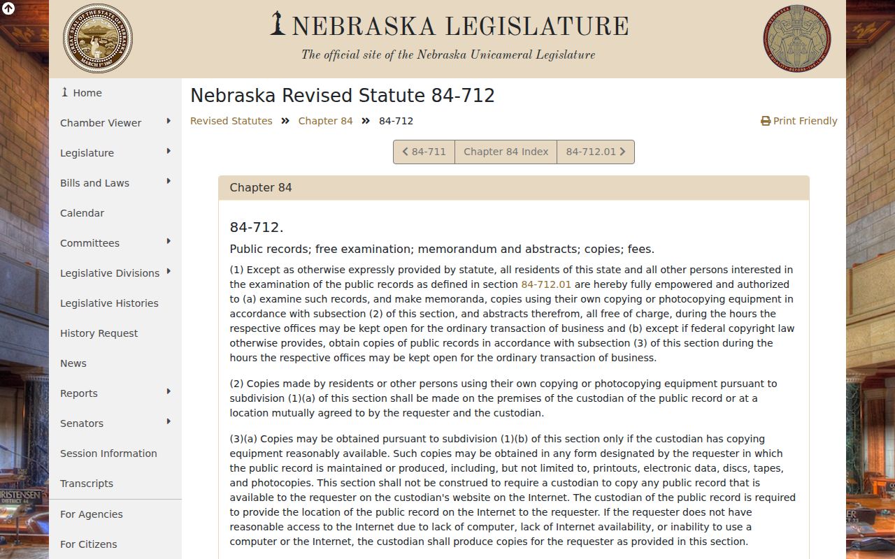 Douglas County residents directory Nebraska Public Records Act